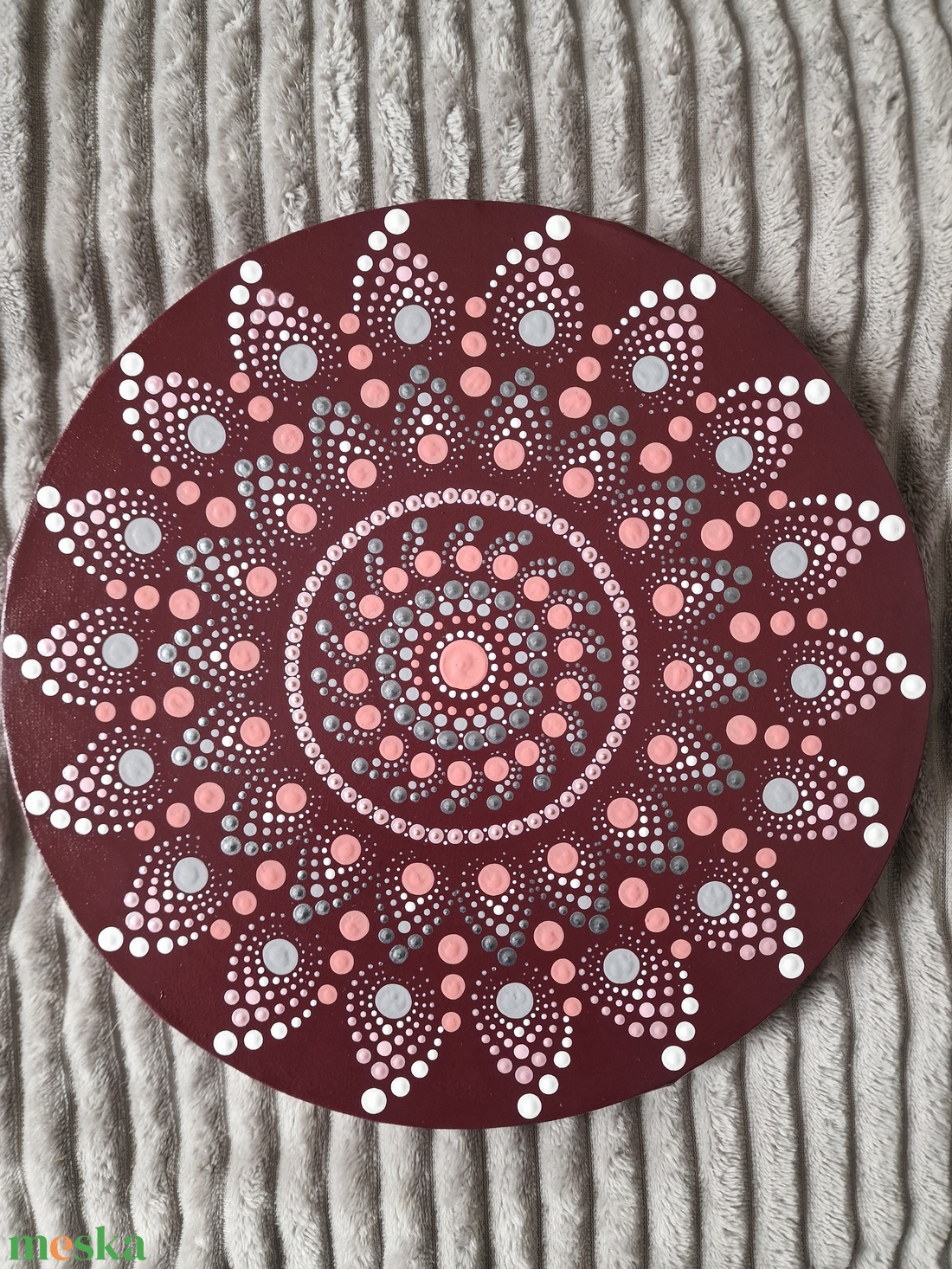 Csendes erő mandala - otthon & életmód - dekoráció - spiritualitás - mandala - Meska.hu