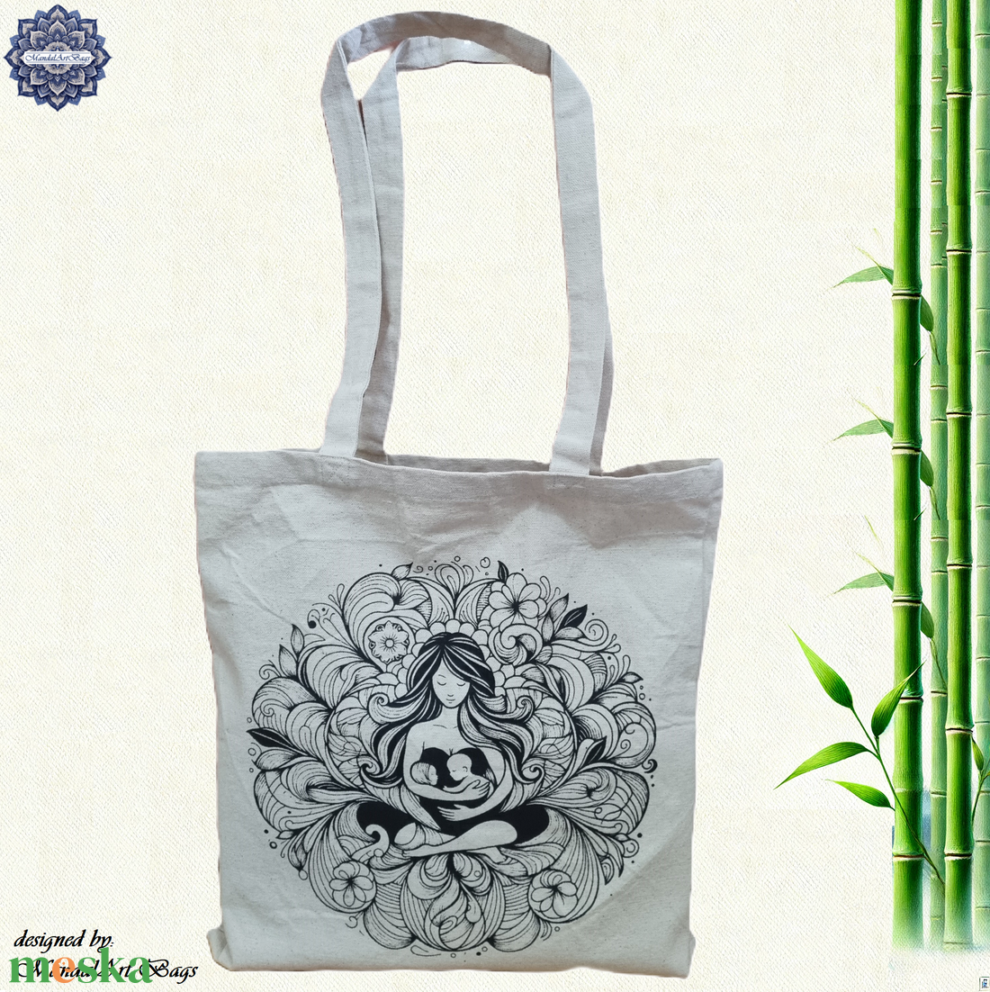 Anyaság Mandala V001 - 24MABCA_0003 - táska & tok - bevásárlás & shopper táska - shopper, textiltáska, szatyor - Meska.hu Anyaság Mandala V001 - 24MABCA_0003 - táska & tok - bevásárlás & shopper táska - shopper, textiltáska, szatyor - Meska.hu