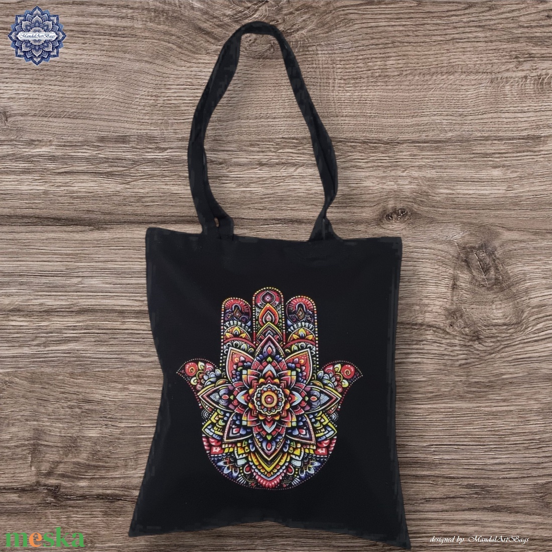 Fatima keze Mandala táska - táska & tok - bevásárlás & shopper táska - shopper, textiltáska, szatyor - Meska.hu Fatima keze Mandala táska - táska & tok - bevásárlás & shopper táska - shopper, textiltáska, szatyor - Meska.hu