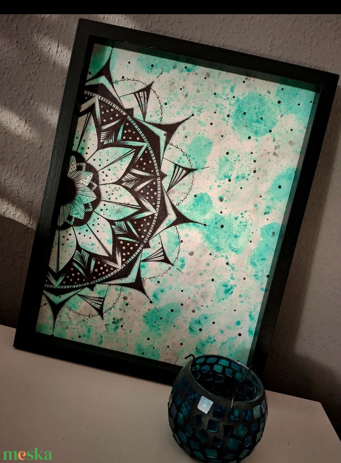 Mandala kép - otthon & életmód - dekoráció - spiritualitás - mandala - Meska.hu
