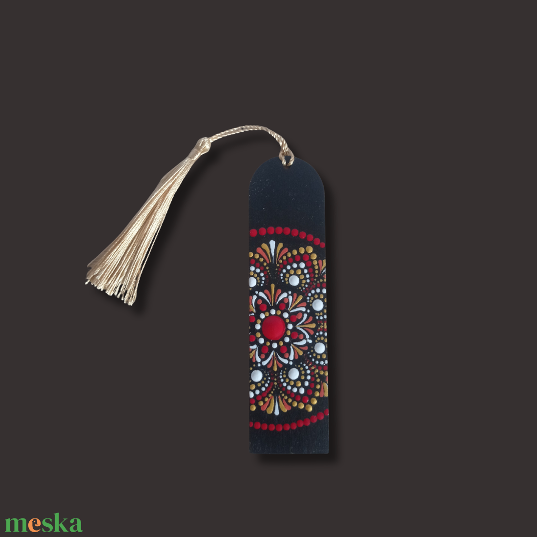 Mandala mintás könyvjelző - otthon & életmód - dekoráció - spiritualitás - mandala - Meska.hu