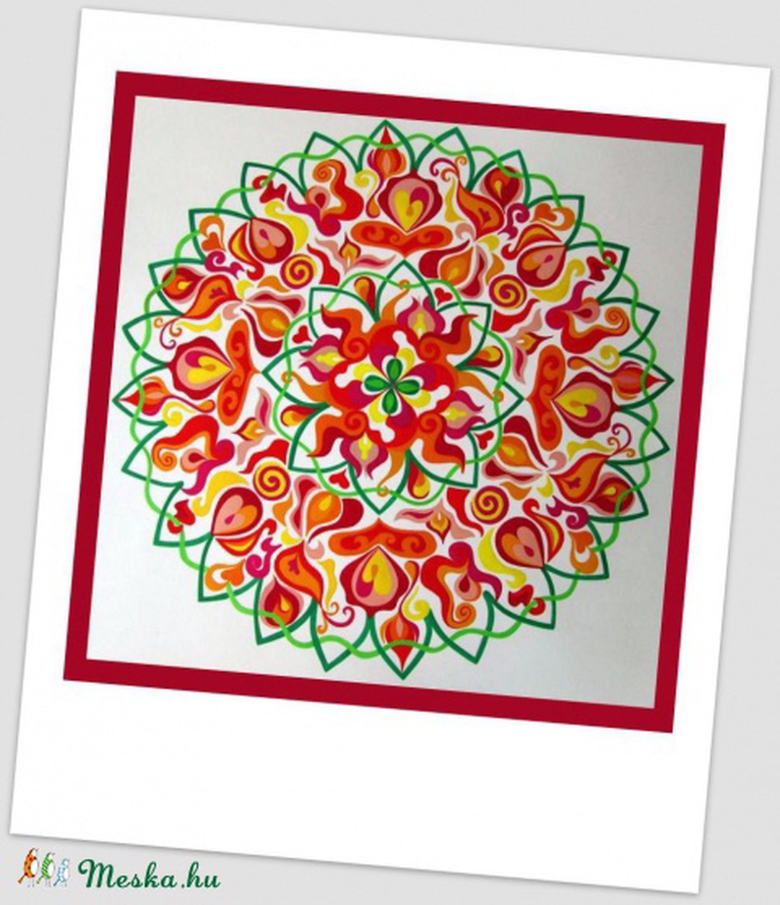 Összefonódás Mandala (keret nélkül is rendelhető) -  - Meska.hu