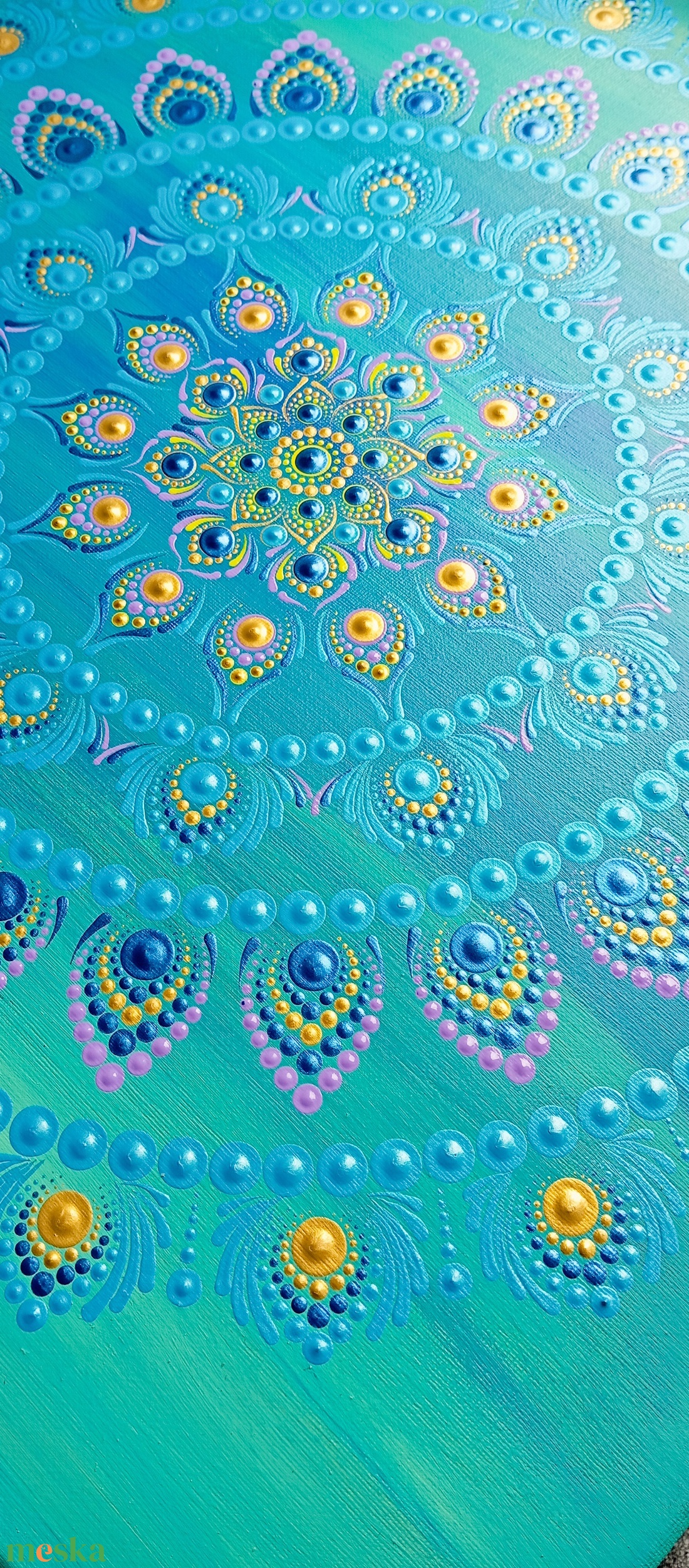 Türkíz pompa, Lélek Mandala - otthon & életmód - dekoráció - spiritualitás - mandala - Meska.hu Türkíz pompa, Lélek Mandala - otthon & életmód - dekoráció - spiritualitás - mandala - Meska.hu