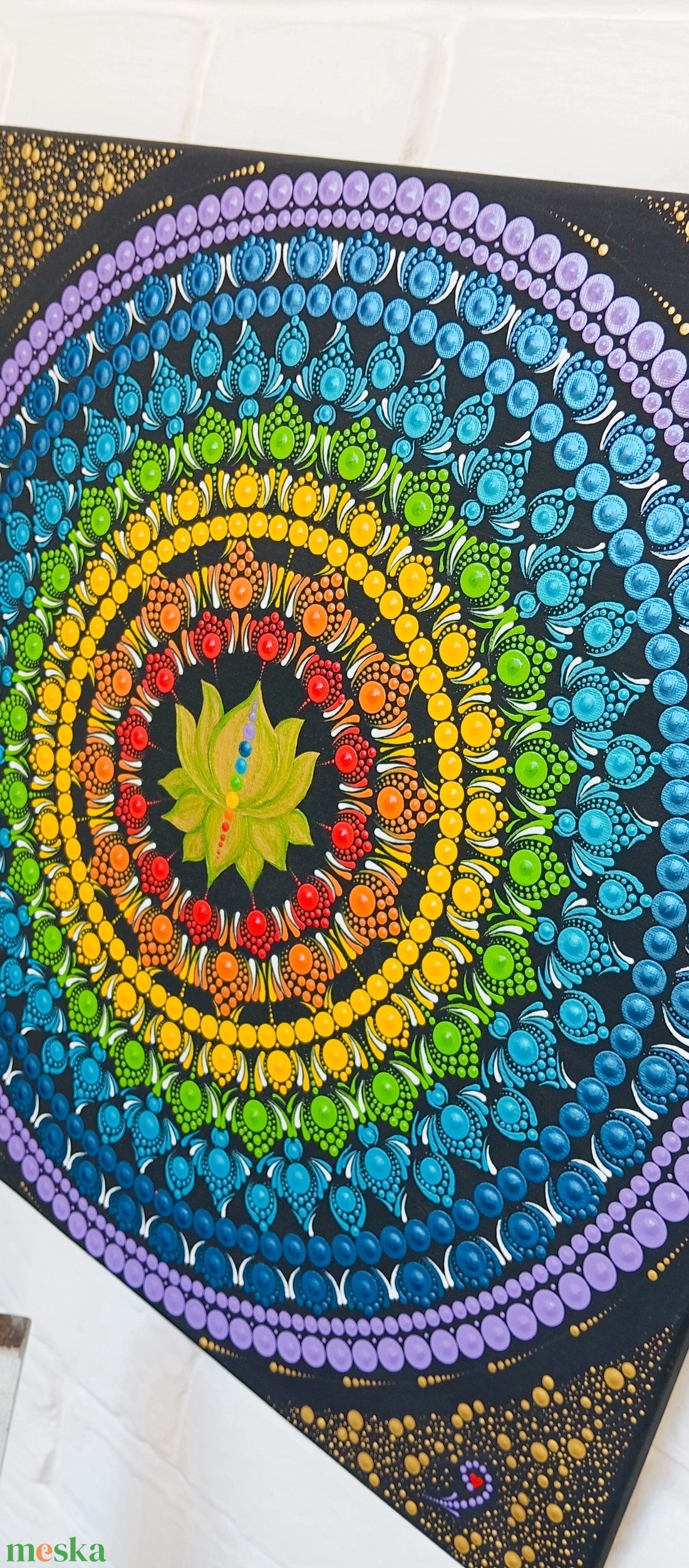 Csakra Mandala  - otthon & életmód - dekoráció - spiritualitás - mandala - Meska.hu