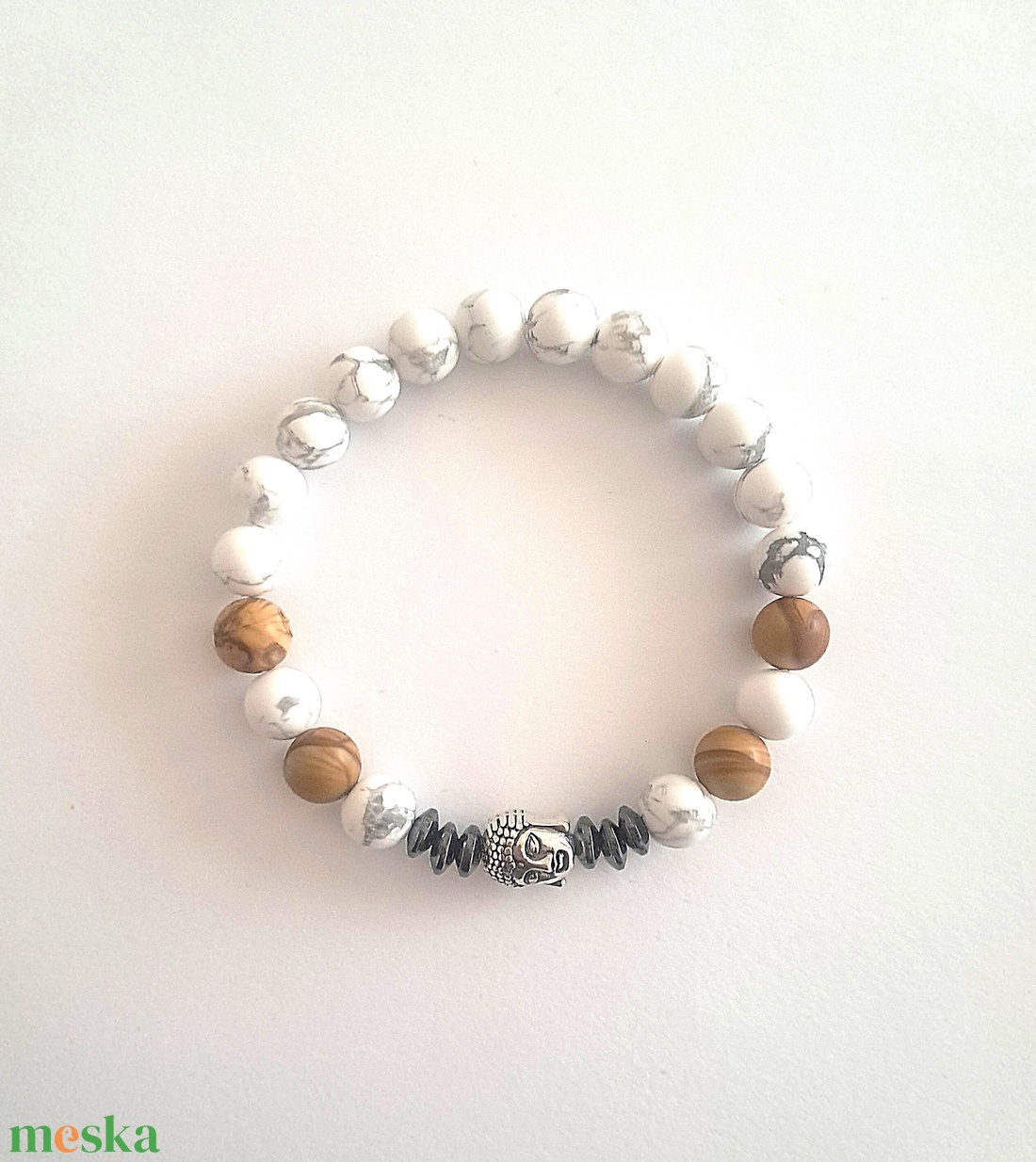 Buddha karkötő - ékszer - karkötő - ásványkarkötő - Meska.hu