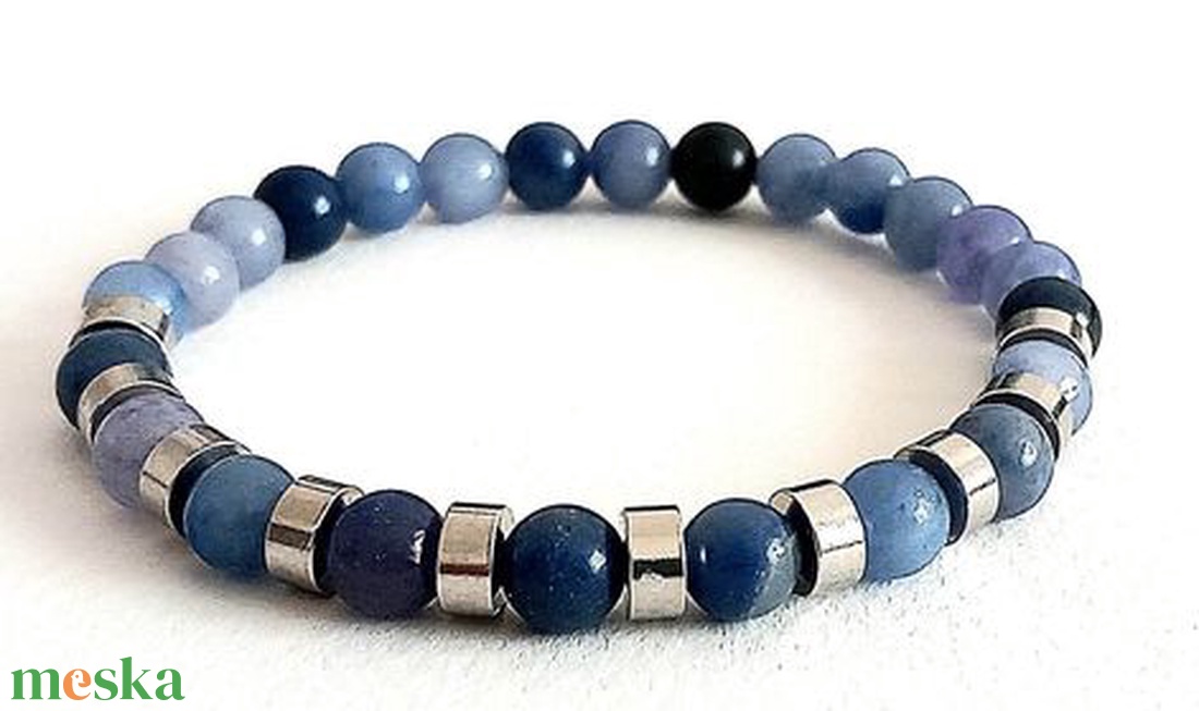 Aventurin ásványkarkötő - ékszer - karkötő - ásványkarkötő - Meska.hu