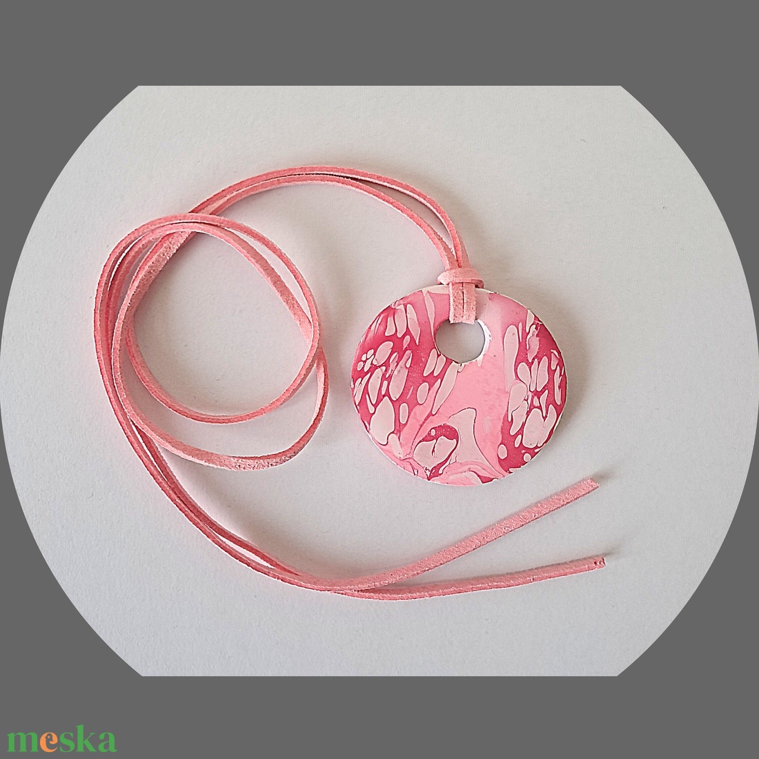 Tavaszi medál - ékszer - nyaklánc - medál - Meska.hu