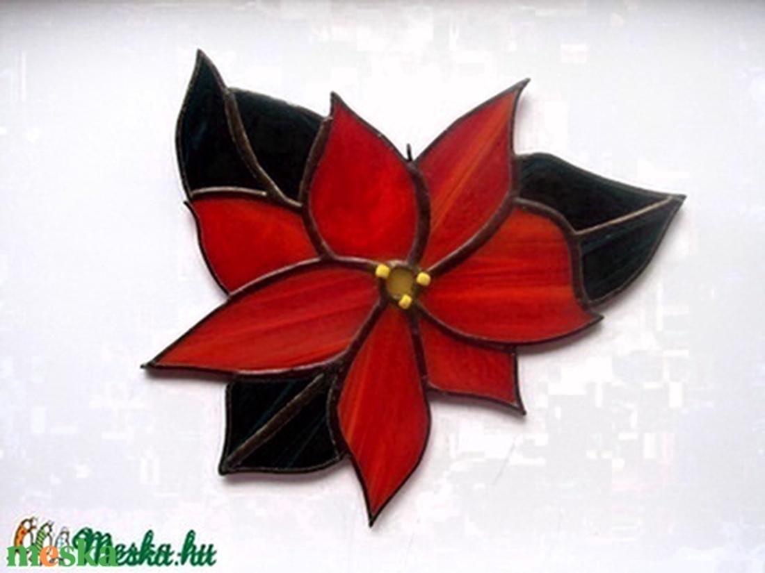 Mikulásvirág - karácsony - adventi díszek - adventi ablakdekoráció - Meska.hu Mikulásvirág - karácsony - adventi díszek - adventi ablakdekoráció - Meska.hu