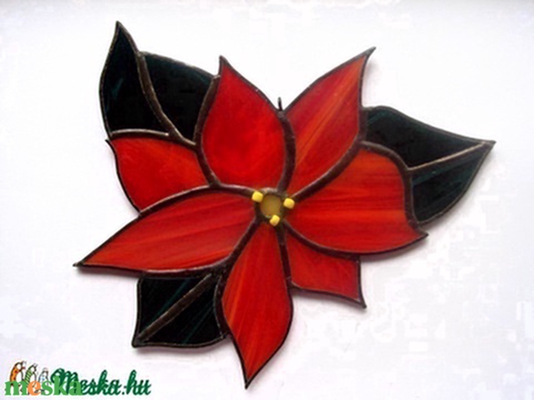 Mikulásvirág - karácsony - adventi díszek - adventi ablakdekoráció - Meska.hu Mikulásvirág - karácsony - adventi díszek - adventi ablakdekoráció - Meska.hu