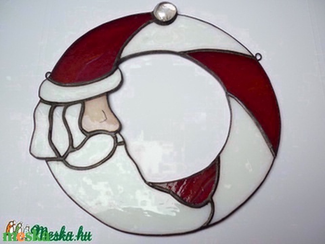 Télapós dísz - karácsony - karácsonyi lakásdekoráció - karácsonyi lakásdíszek - Meska.hu