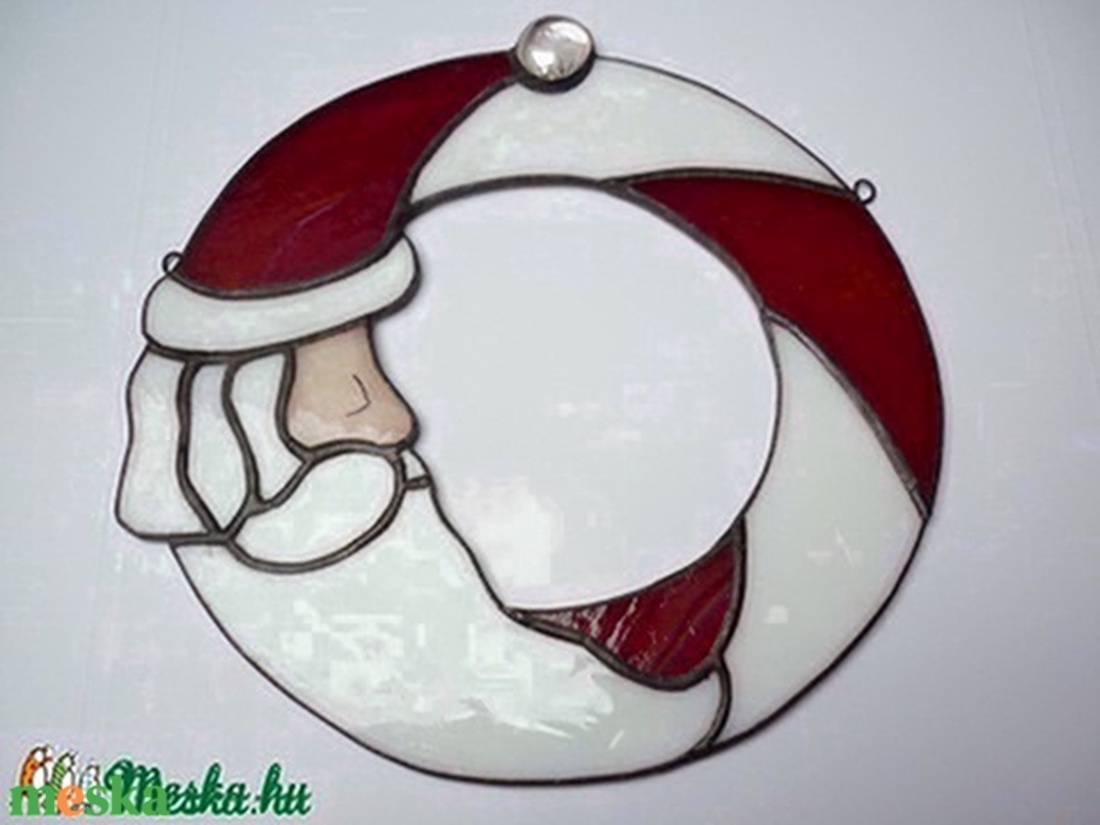 Télapós dísz - karácsony - karácsonyi lakásdekoráció - karácsonyi lakásdíszek - Meska.hu