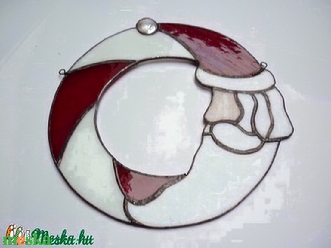 Télapós dísz - karácsony - karácsonyi lakásdekoráció - karácsonyi lakásdíszek - Meska.hu