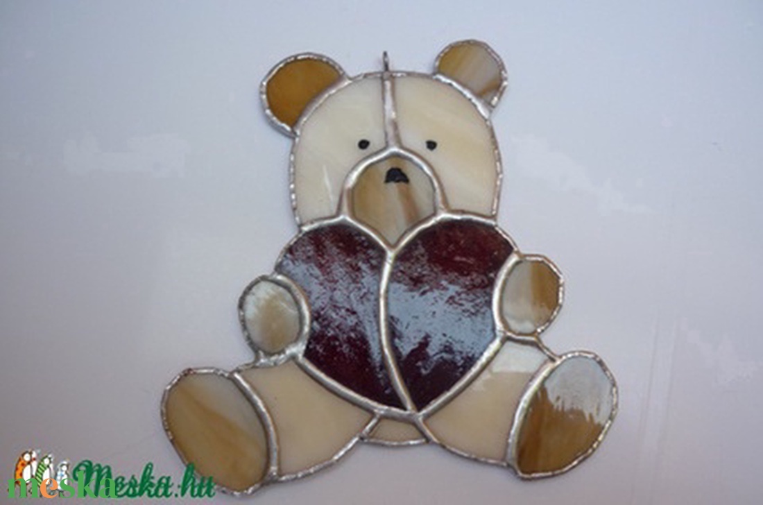 Szivecskés maci -  - Meska.hu