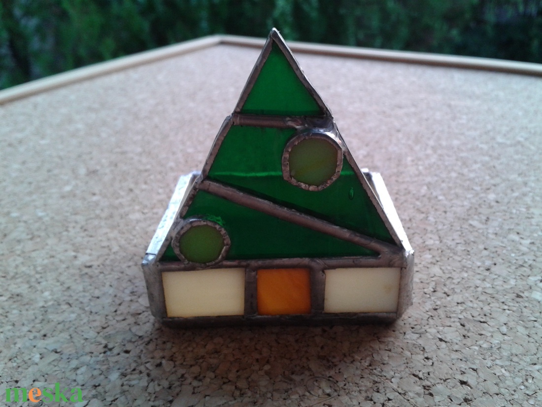 Karácsonyi mécsestartó - karácsony - karácsonyi lakásdekoráció - karácsonyi illatgyertya, mécses - Meska.hu