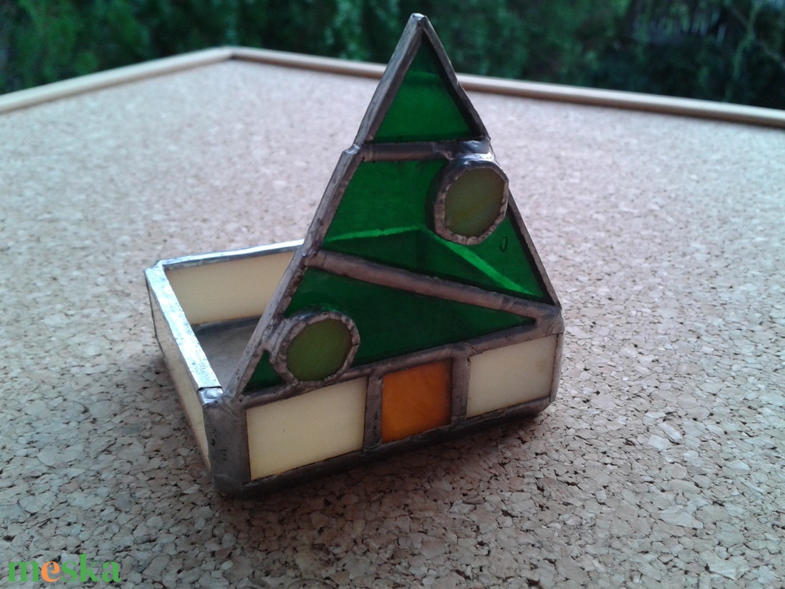 Karácsonyi mécsestartó - karácsony - karácsonyi lakásdekoráció - karácsonyi illatgyertya, mécses - Meska.hu