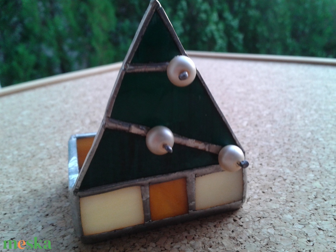 Karácsonyi mécsestartó - karácsony - karácsonyi lakásdekoráció - karácsonyi illatgyertya, mécses - Meska.hu