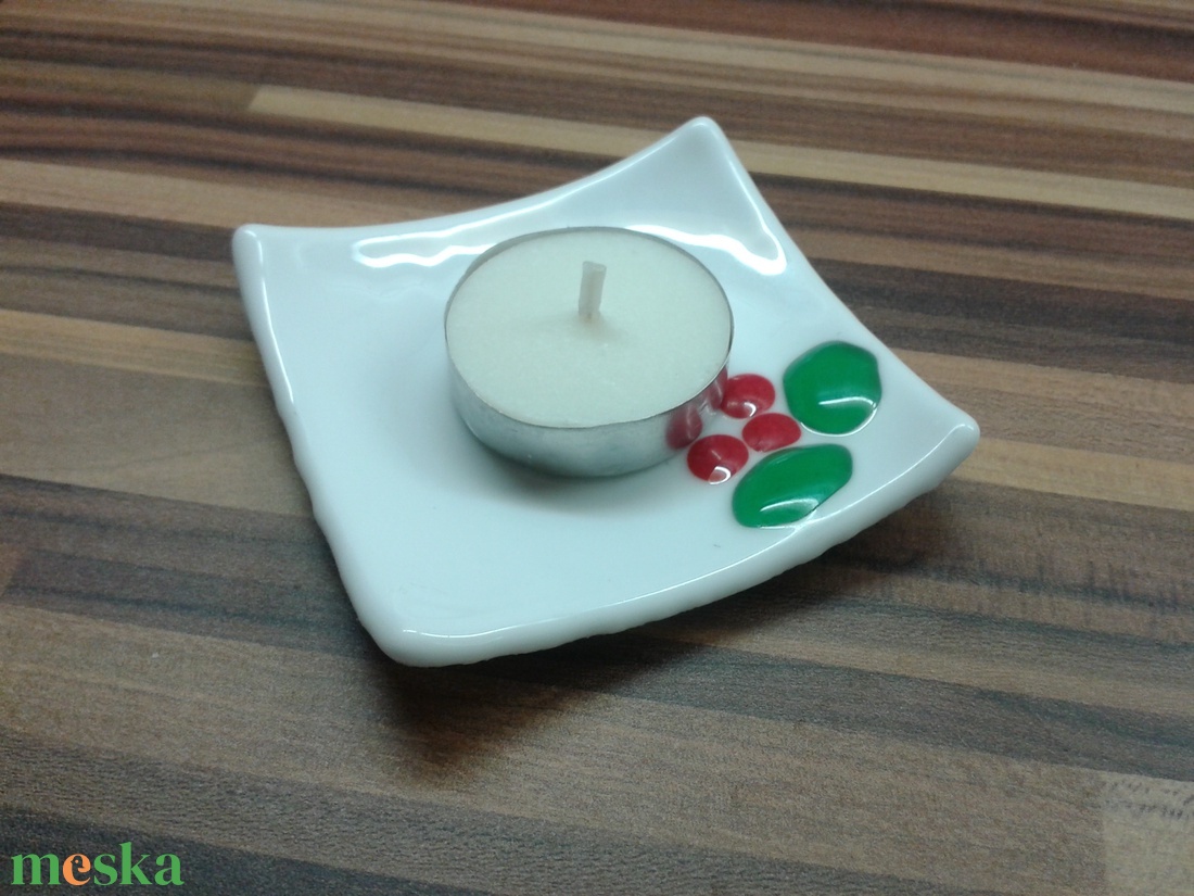 Karácsonyi mécsestartó 1 - otthon & életmód - gyertya, illat, aroma - mécses és mécsestartó - Meska.hu