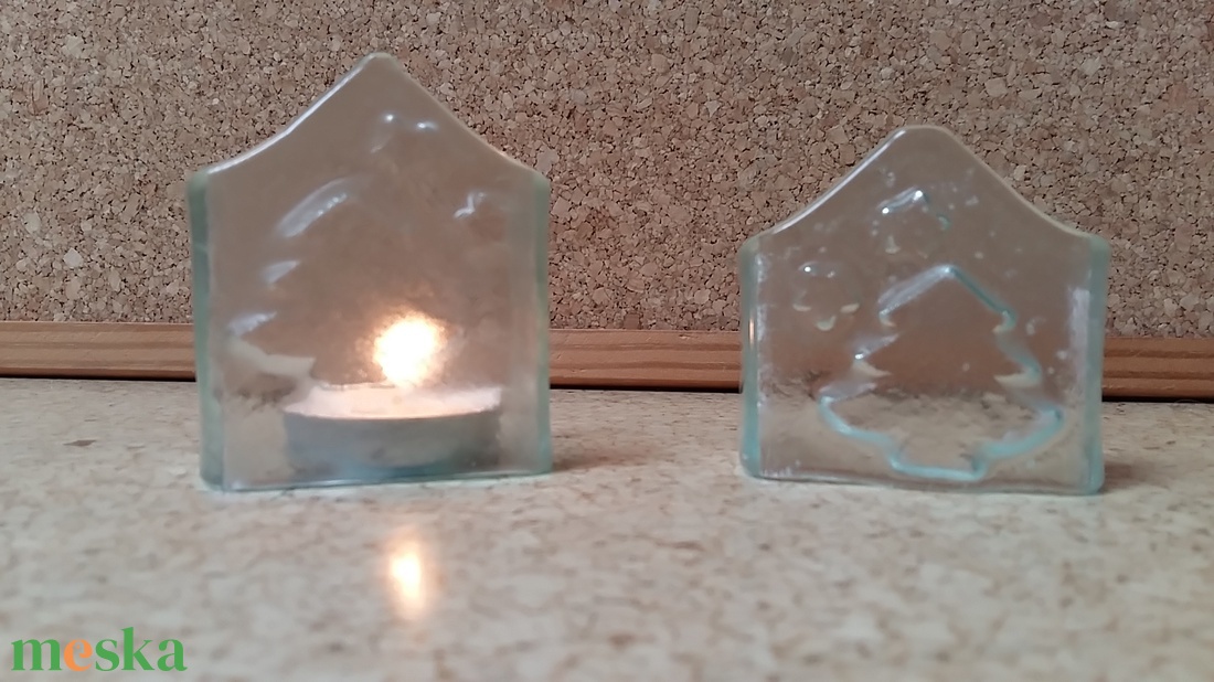 Karácsonyi mécsestartó  - karácsony - karácsonyi lakásdekoráció - karácsonyi illatgyertya, mécses - Meska.hu