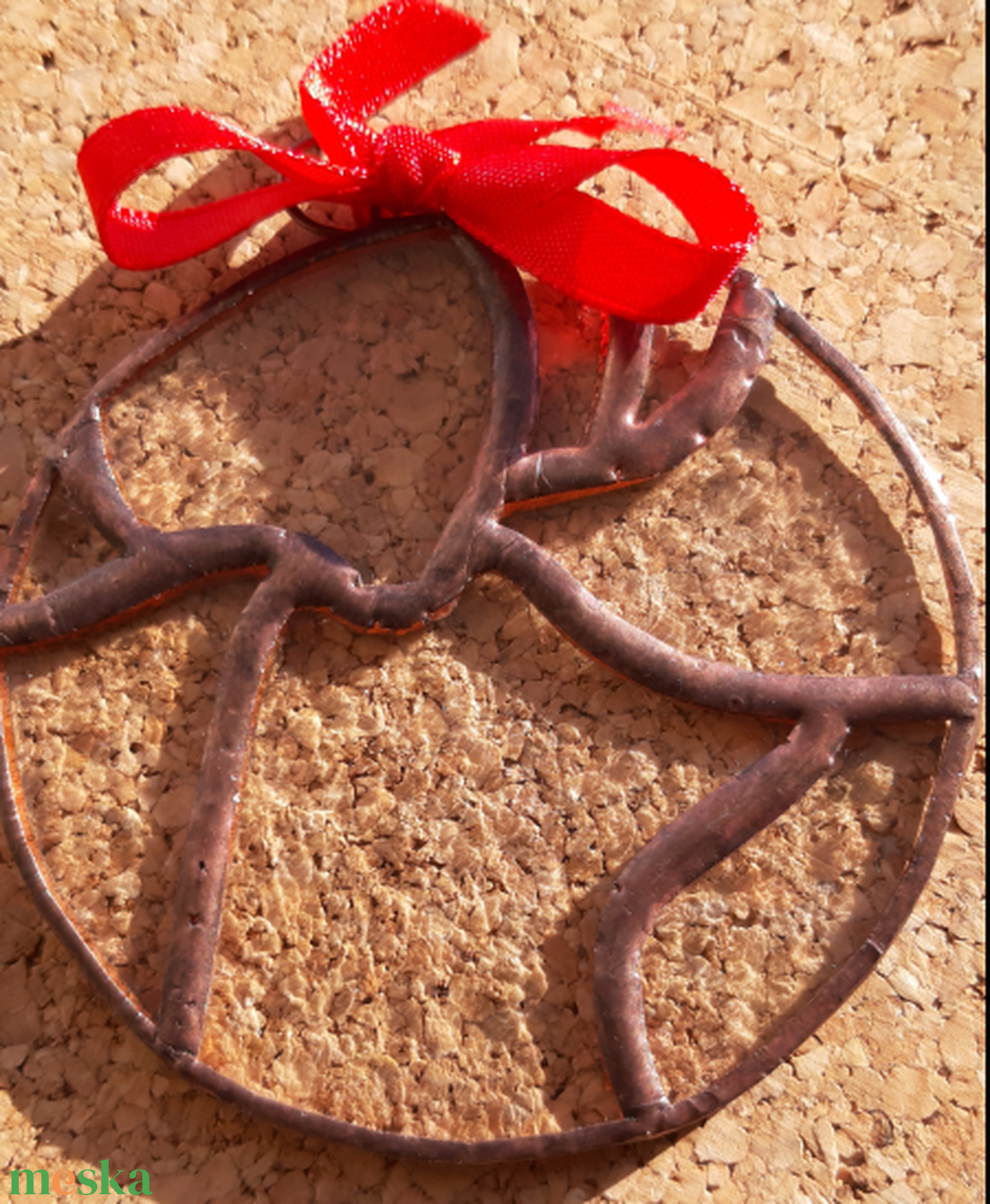 Szarvasos  ablakdísz - otthon & életmód - dekoráció - ajtó- és ablak dekoráció - ablakdísz - Meska.hu