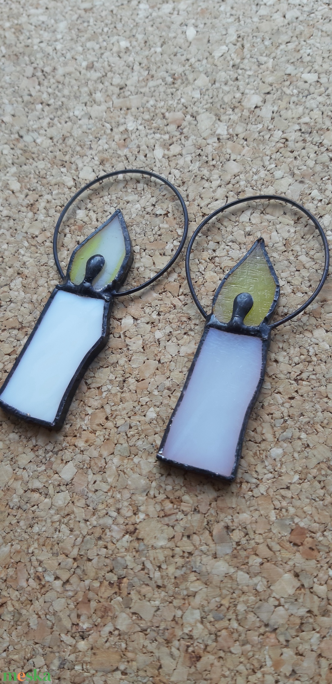 Gyertyácskák - karácsony - karácsonyi lakásdekoráció - karácsonyfadíszek - Meska.hu