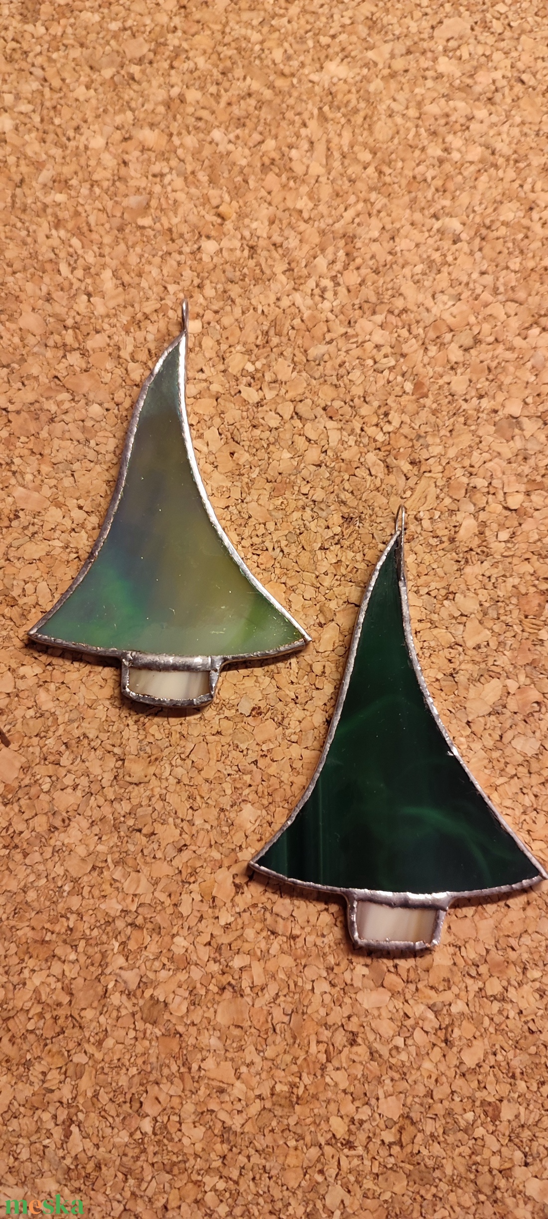 Fenyők - karácsony - adventi díszek - adventi ablakdekoráció - Meska.hu