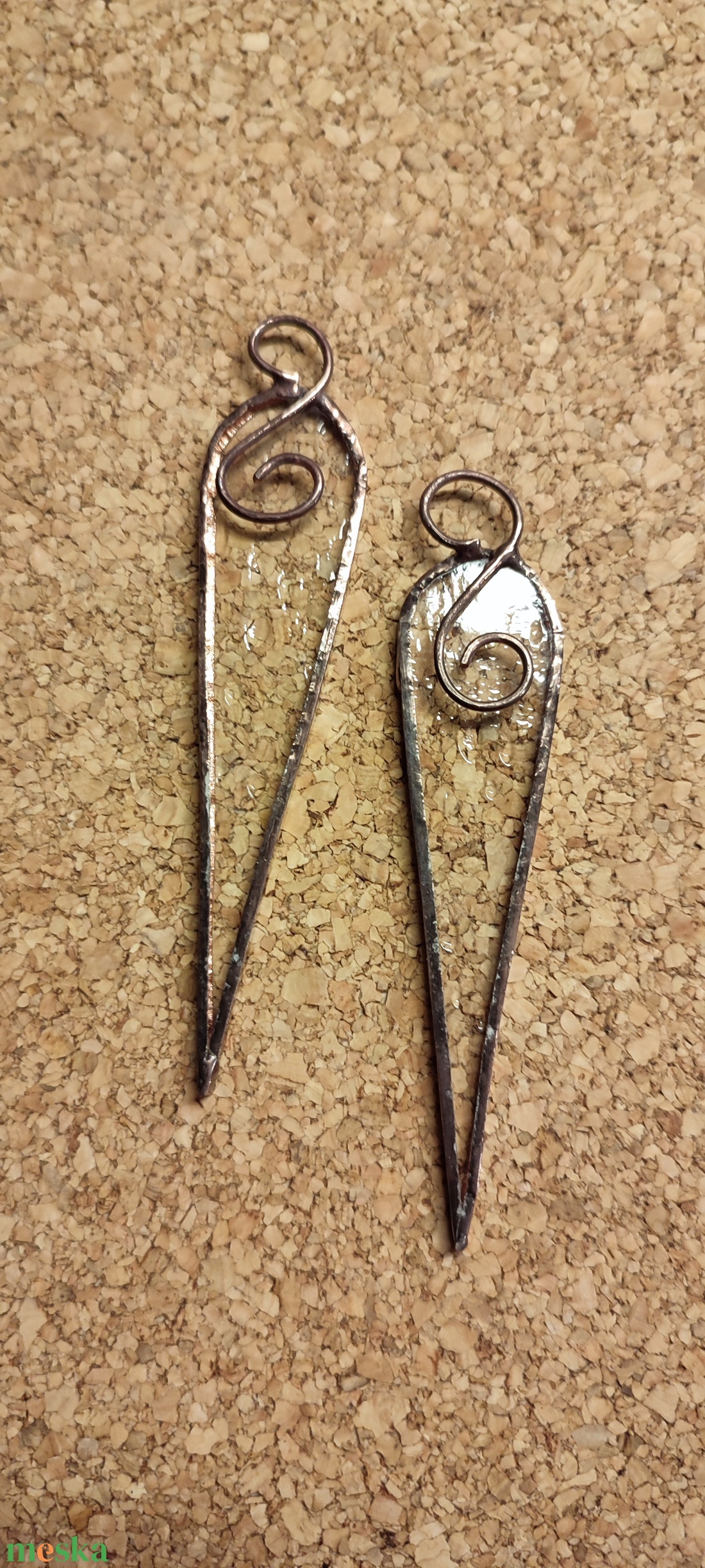 Jégcsapok  - karácsony - adventi díszek - adventi ablakdekoráció - Meska.hu