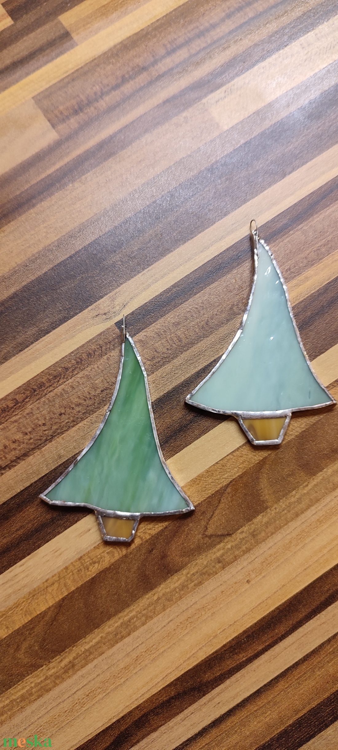 Fenyők - karácsony - adventi díszek - adventi ablakdekoráció - Meska.hu