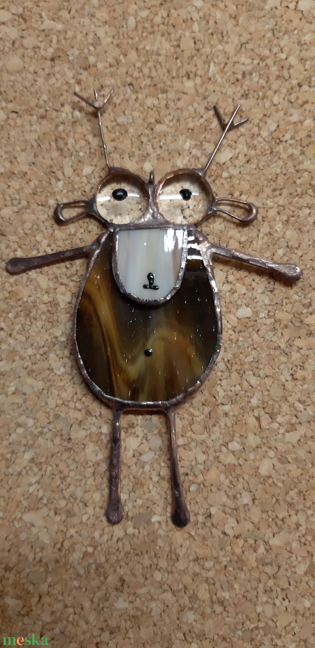 Rudi1  szarvas - karácsony - karácsonyi lakásdekoráció - karácsonyi ajtódíszek - Meska.hu