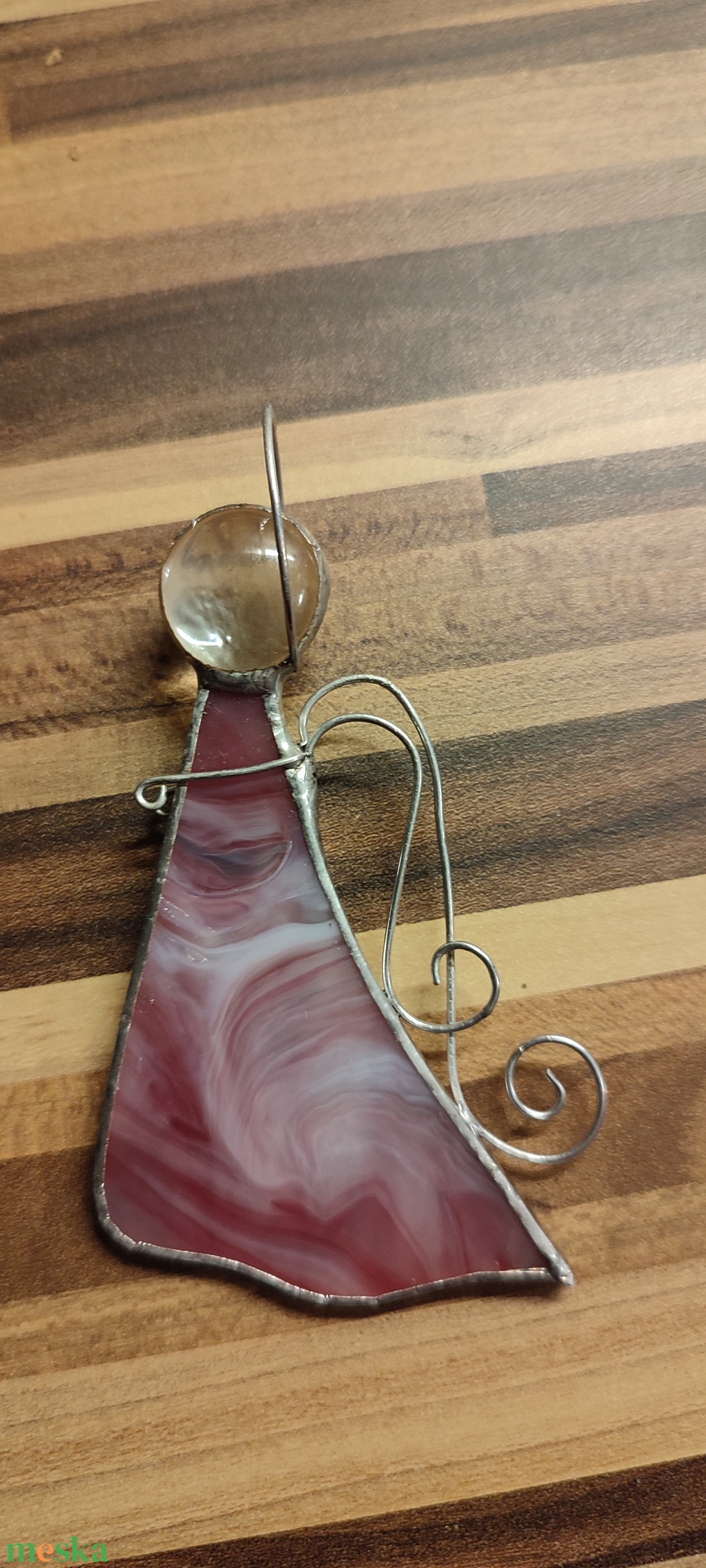 Angyalka II. - karácsony - karácsonyi lakásdekoráció - karácsonyi ablakdíszek, ablakmatricák - Meska.hu