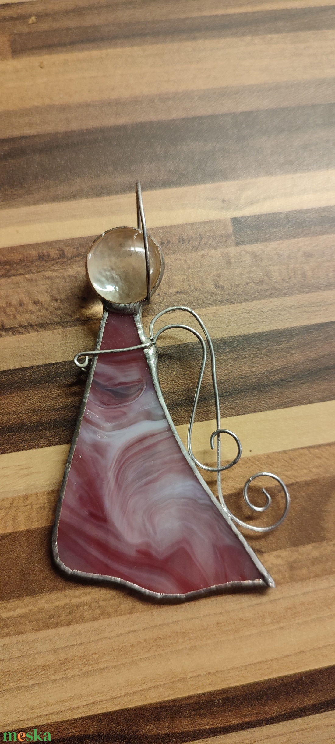 Angyalka II. - karácsony - karácsonyi lakásdekoráció - karácsonyi ablakdíszek, ablakmatricák - Meska.hu