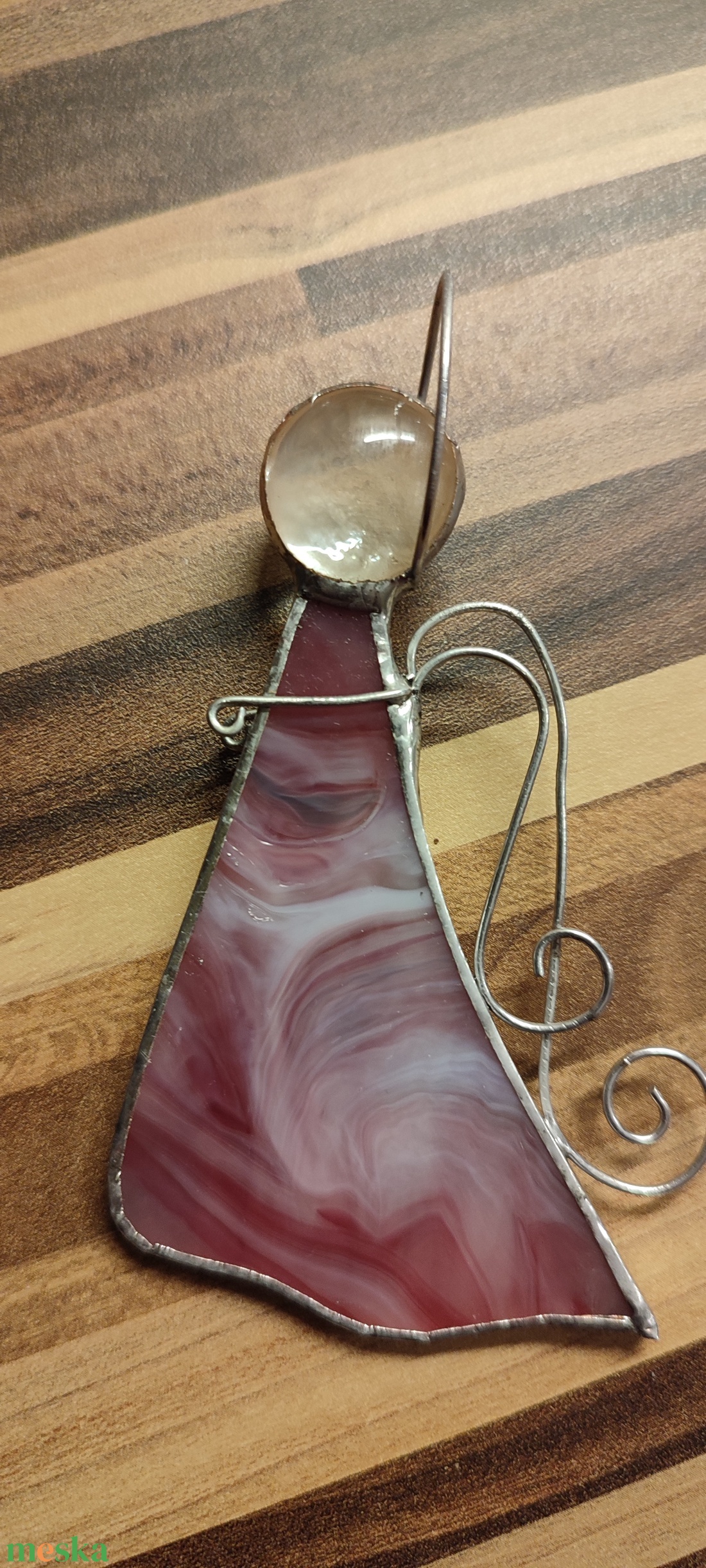 Angyalka II. - karácsony - karácsonyi lakásdekoráció - karácsonyi ablakdíszek, ablakmatricák - Meska.hu