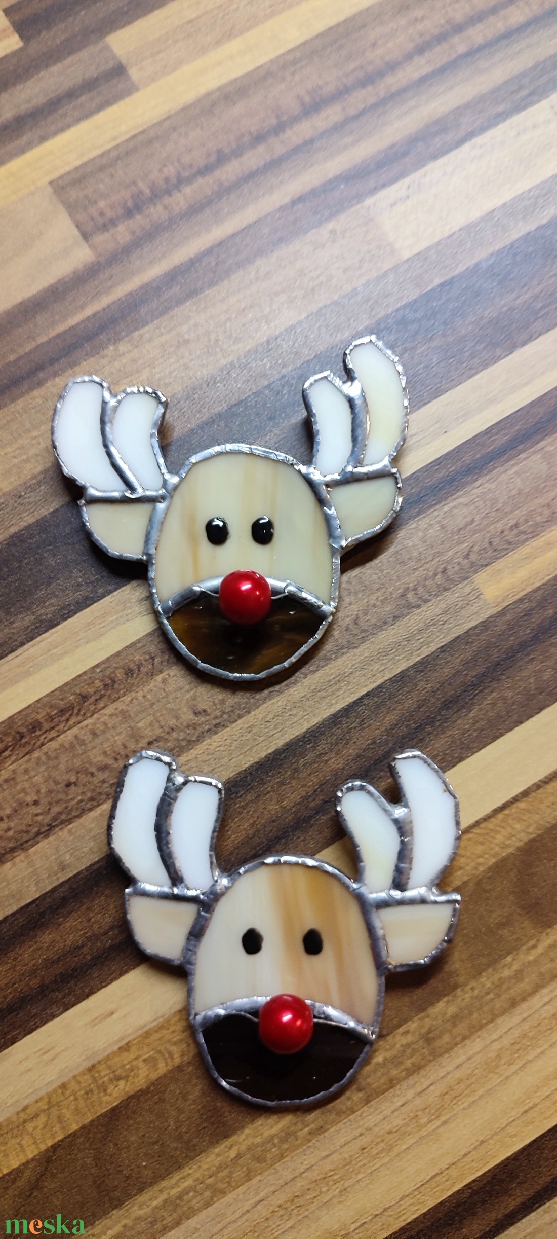 Rudolf  szarvas - karácsony - karácsonyi lakásdekoráció - karácsonyi ajtódíszek - Meska.hu