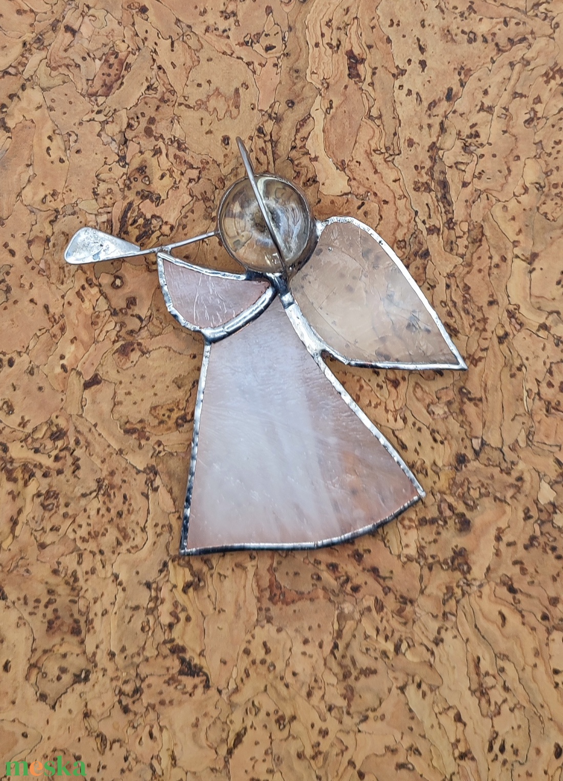 Lila angyal  - otthon & életmód - dekoráció - ajtó- és ablak dekoráció - ablakdísz - Meska.hu