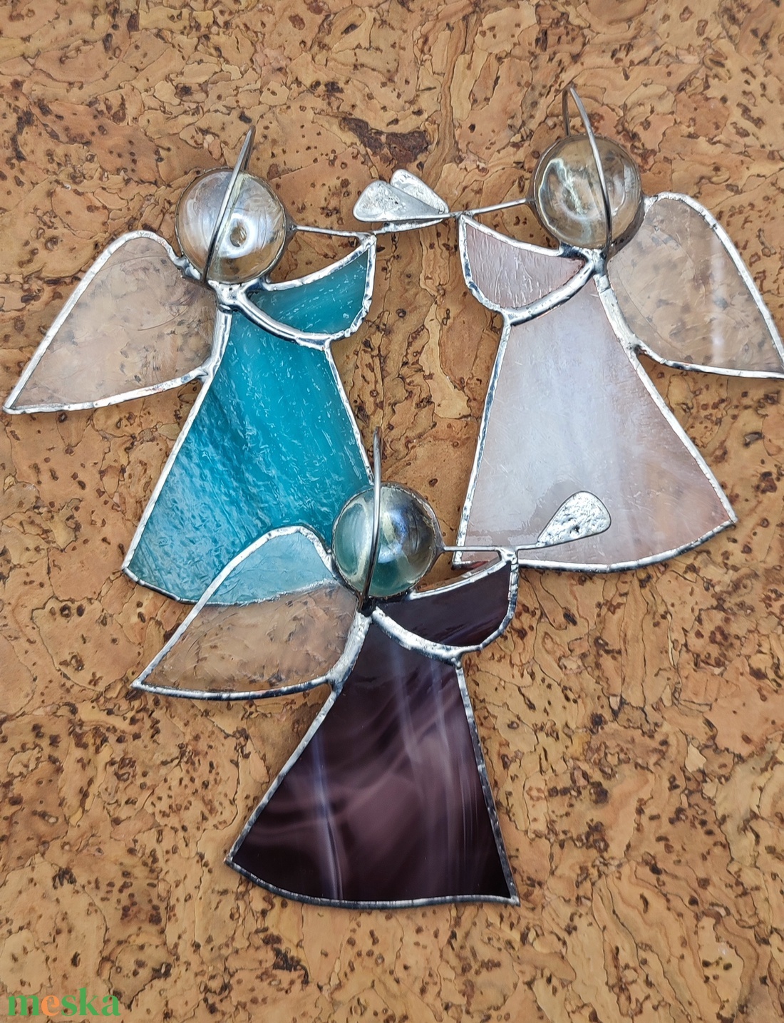 Lila angyal  - otthon & életmód - dekoráció - ajtó- és ablak dekoráció - ablakdísz - Meska.hu