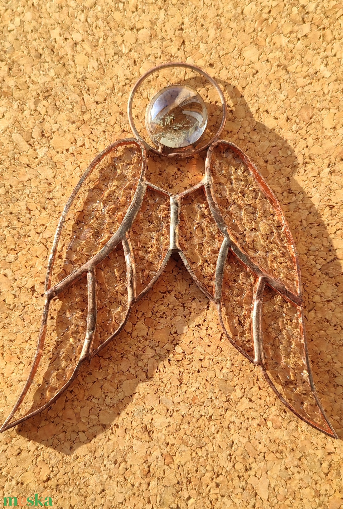 Angyal szárny - karácsony - adventi díszek - adventi ablakdekoráció - Meska.hu