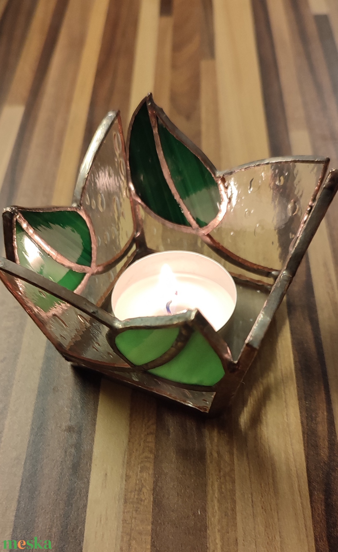 Leveles mécsestartó  - otthon & életmód - gyertya, illat, aroma - mécses és mécsestartó - Meska.hu