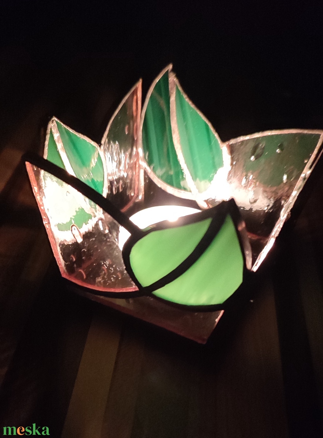 Leveles mécsestartó  - otthon & életmód - gyertya, illat, aroma - mécses és mécsestartó - Meska.hu