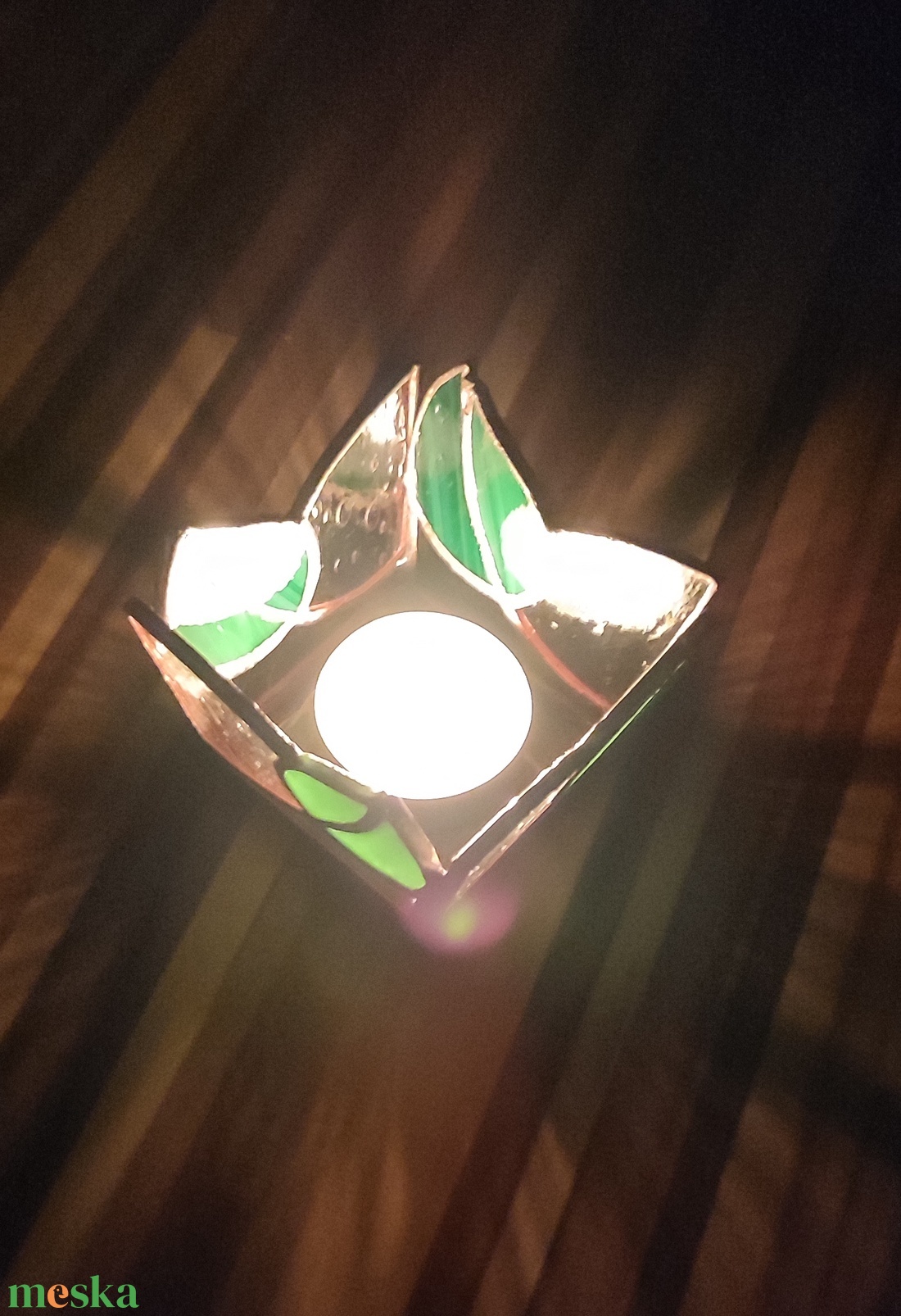 Leveles mécsestartó  - otthon & életmód - gyertya, illat, aroma - mécses és mécsestartó - Meska.hu