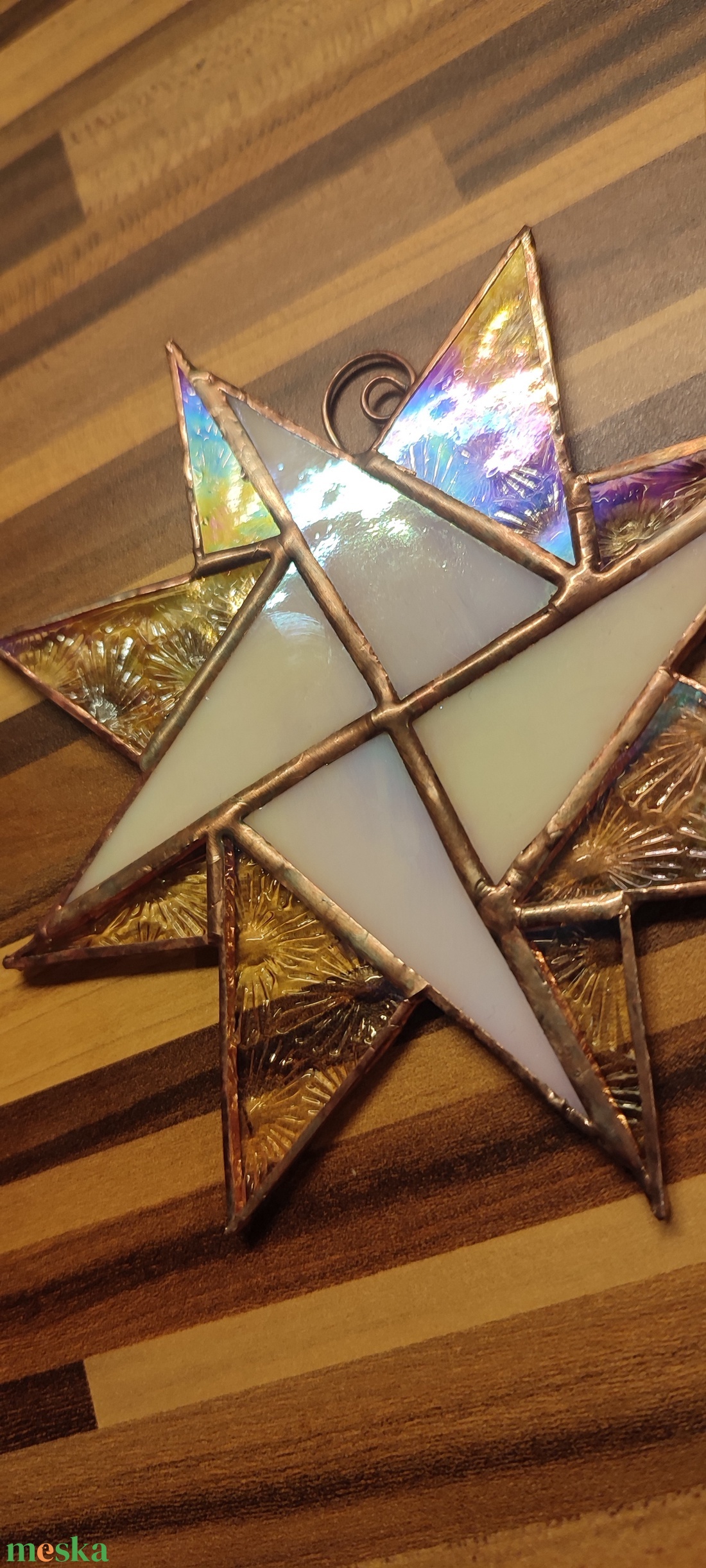 Csillag 2 - karácsony - adventi díszek - adventi ablakdekoráció - Meska.hu