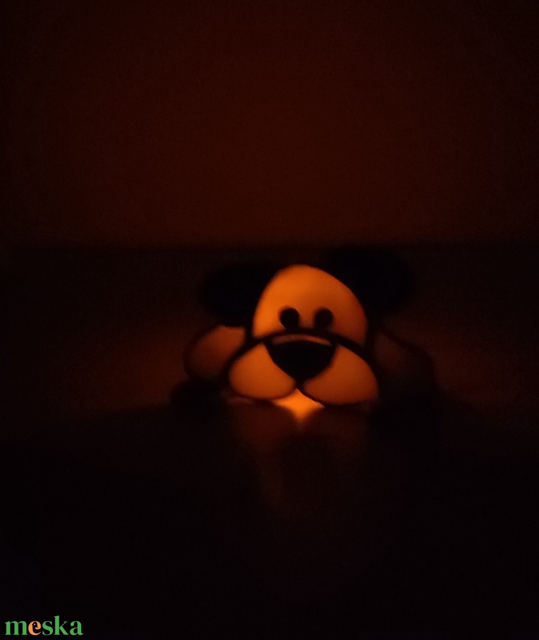 Kutyusos mécses - otthon & életmód - gyertya, illat, aroma - mécses és mécsestartó - Meska.hu