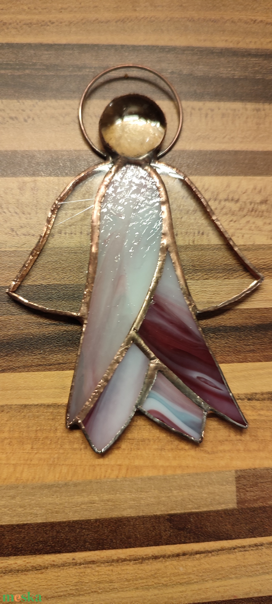 Angyalka I. - karácsony - karácsonyi lakásdekoráció - karácsonyi ablakdíszek, ablakmatricák - Meska.hu