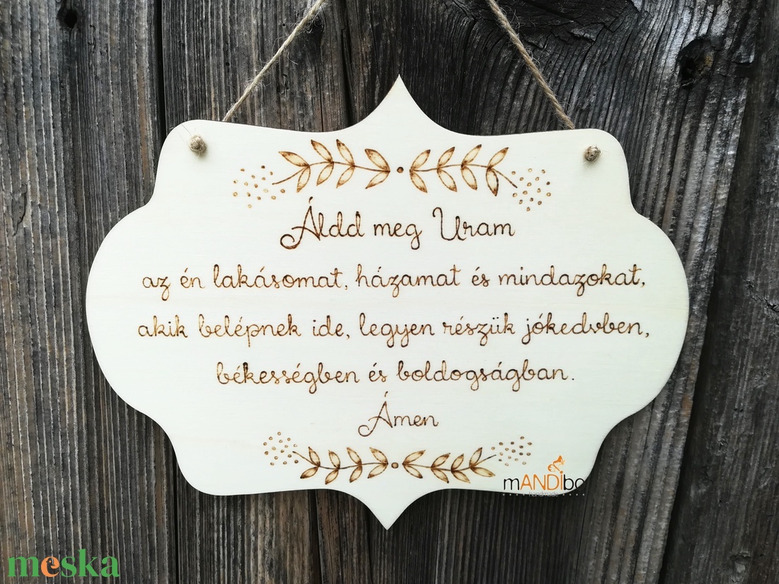 Házi áldás mintás kopogtató - pirogravírozott képecske - otthon & életmód - dekoráció - ajtó- és ablak dekoráció - ajtótábla - Meska.hu Házi áldás mintás kopogtató - pirogravírozott képecske - otthon & életmód - dekoráció - ajtó- és ablak dekoráció - ajtótábla - Meska.hu