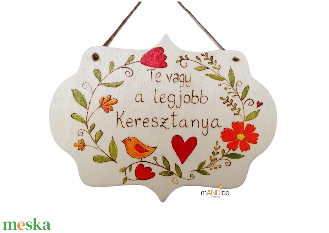 Keresztanyának készült személyreszabható pirogravírozott képecske - otthon & életmód - dekoráció - kép & falikép - fából készült kép - Meska.hu Keresztanyának készült személyreszabható pirogravírozott képecske - otthon & életmód - dekoráció - kép & falikép - fából készült kép - Meska.hu