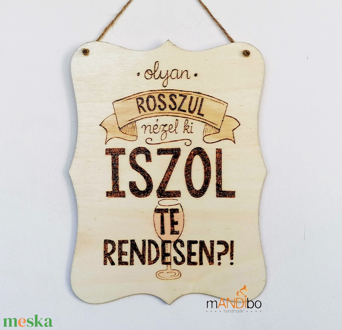 Iszol rendesen - vicces pirogravírozott képecske - otthon & életmód - dekoráció - kép & falikép - táblakép - Meska.hu Iszol rendesen - vicces pirogravírozott képecske - otthon & életmód - dekoráció - kép & falikép - táblakép - Meska.hu