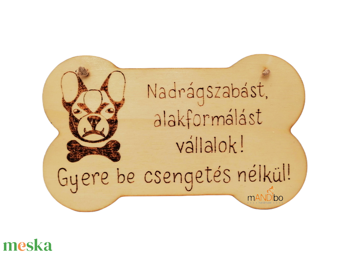 Vicces harapós kutyára figyelmeztető csont formájú kopogtató - pirogravírozott képecske - otthon & életmód - dekoráció - ajtó- és ablak dekoráció - ajtótábla - Meska.hu Vicces harapós kutyára figyelmeztető csont formájú kopogtató - pirogravírozott képecske - otthon & életmód - dekoráció - ajtó- és ablak dekoráció - ajtótábla - Meska.hu