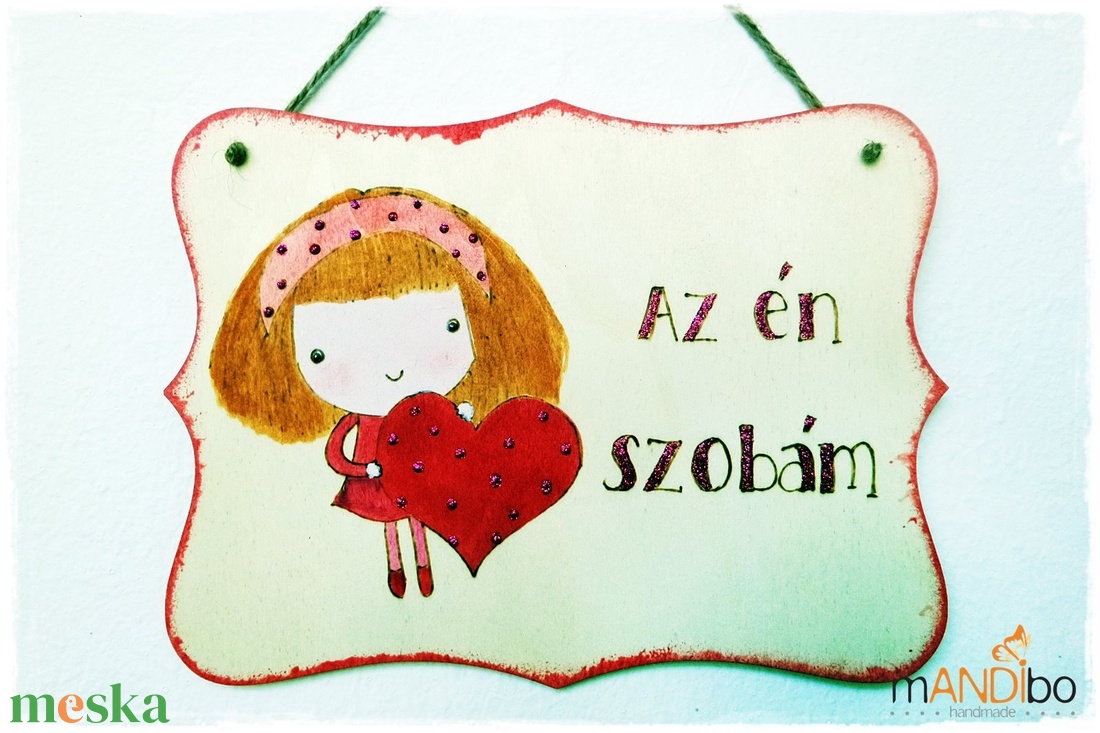 Az én szobám - lányos gyerekszoba ajtajára - otthon & életmód - babaszoba, gyerekszoba - gyerek névtábla - Meska.hu Az én szobám - lányos gyerekszoba ajtajára - otthon & életmód - babaszoba, gyerekszoba - gyerek névtábla - Meska.hu