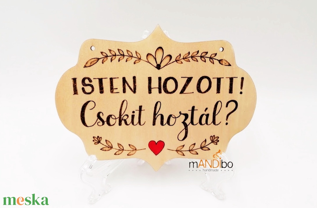 Isten hozott, csokit hoztál - vicces pirogravírozott kép - otthon & életmód - dekoráció - kép & falikép - fából készült kép - Meska.hu Isten hozott, csokit hoztál - vicces pirogravírozott kép - otthon & életmód - dekoráció - kép & falikép - fából készült kép - Meska.hu