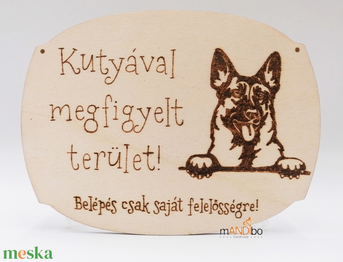 Kutyával megfigyelt terület - kopogtató - pirogravírozott képecske - otthon & életmód - dekoráció - ajtó- és ablak dekoráció - ajtótábla - Meska.hu Kutyával megfigyelt terület - kopogtató - pirogravírozott képecske - otthon & életmód - dekoráció - ajtó- és ablak dekoráció - ajtótábla - Meska.hu