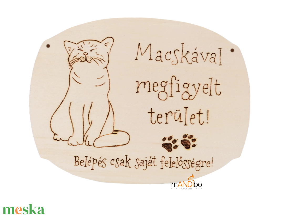 Macskával megfigyelt terület - kopogtató - pirogravírozott képecske - otthon & életmód - dekoráció - ajtó- és ablak dekoráció - ajtótábla - Meska.hu Macskával megfigyelt terület - kopogtató - pirogravírozott képecske - otthon & életmód - dekoráció - ajtó- és ablak dekoráció - ajtótábla - Meska.hu