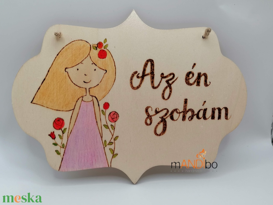 Az én szobám - lányos gyerekszoba ajtajára - otthon & életmód - babaszoba, gyerekszoba - gyerek névtábla - Meska.hu Az én szobám - lányos gyerekszoba ajtajára - otthon & életmód - babaszoba, gyerekszoba - gyerek névtábla - Meska.hu